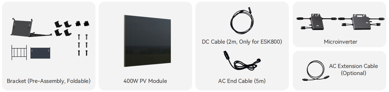 configuration Standard Esk-pop-up